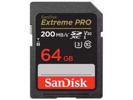 SDSDXXU - SanDisk Extreme Pro SDXC UHS-I Card 64GB/200Mbs